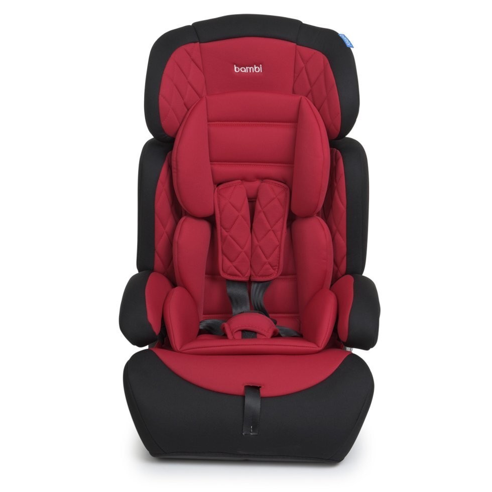 

Автокресло Bambi M 3546 RED 2 в 1с регулируемым подголовником группа 1+2+3 +бустер для детей от 3 до 12 лет