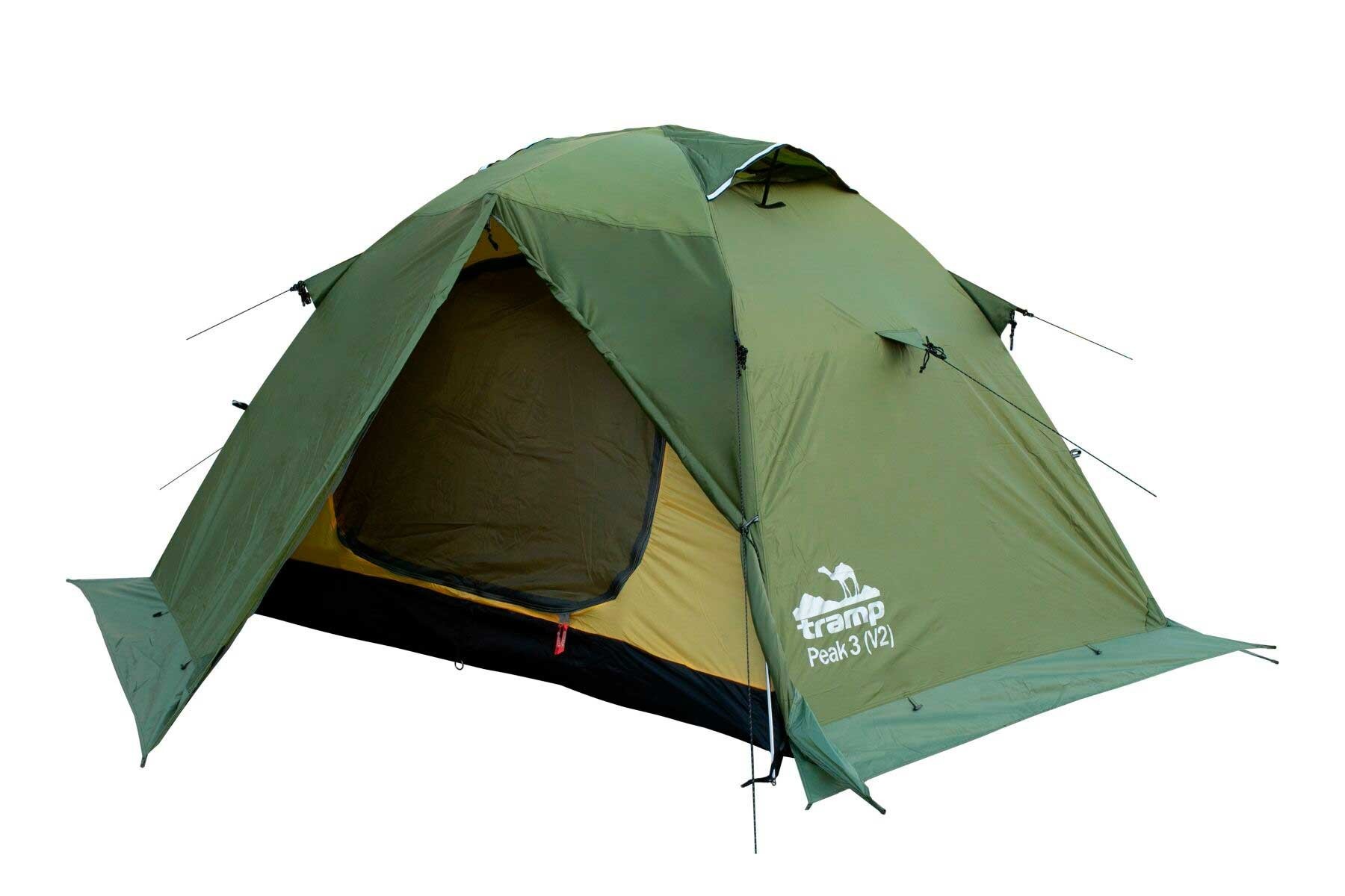 

Палатка Tramp Peak 3 v2 (TRT-026-green)