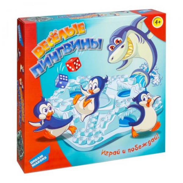 

Игра детская настольная "Веселые пингвины" 707-36