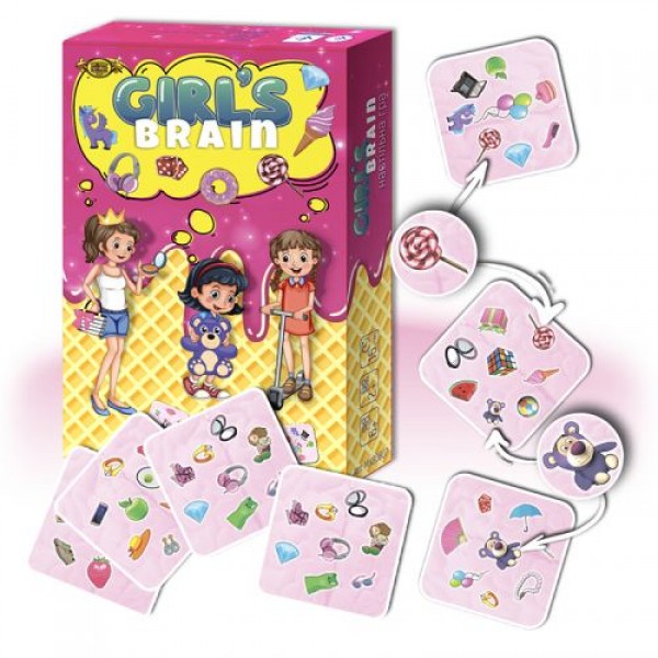 

Настольная игра "Girl's Brain" МКЗ0807