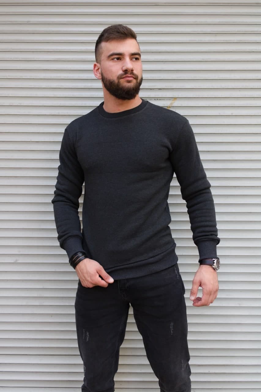 

Свитшот R.A. Insulated Basic Gray L серый 2085 сер-L