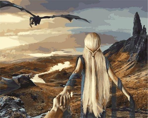 

Картина по номерам Следуй за мной. Игра престолов 40*50 Babylon