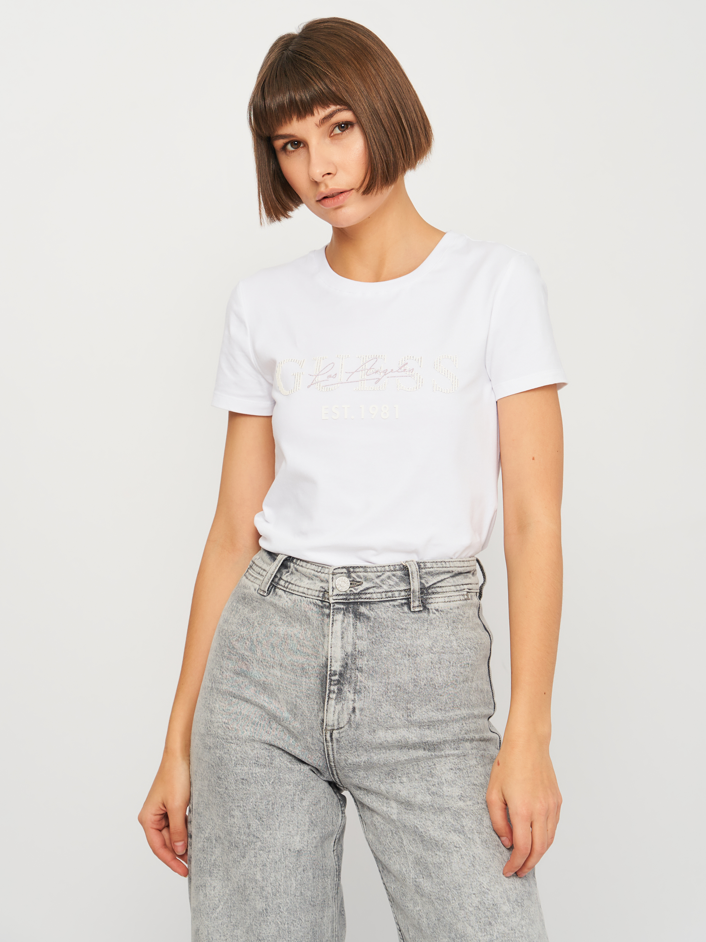 

Футболка Guess W1BI02-J1311  Pure White, Футболка Guess W1BI02-J1311 S Pure White
