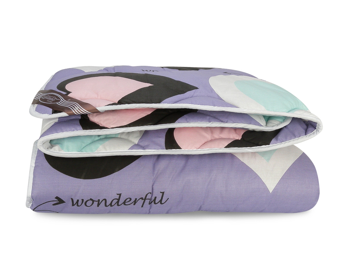 

Одеяло Аляска шерсть Хлопок Leleka-Textile 172х205 Р023 (1179/5081)