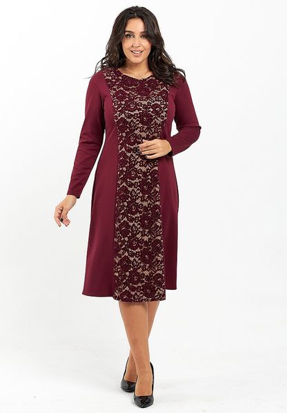 

Платье Gressa 344 50 Бордо