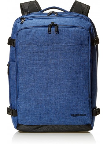 

Рюкзак сумка Amazon Basics Slim Carry On Laptop Travel Overnight Backpack Blue