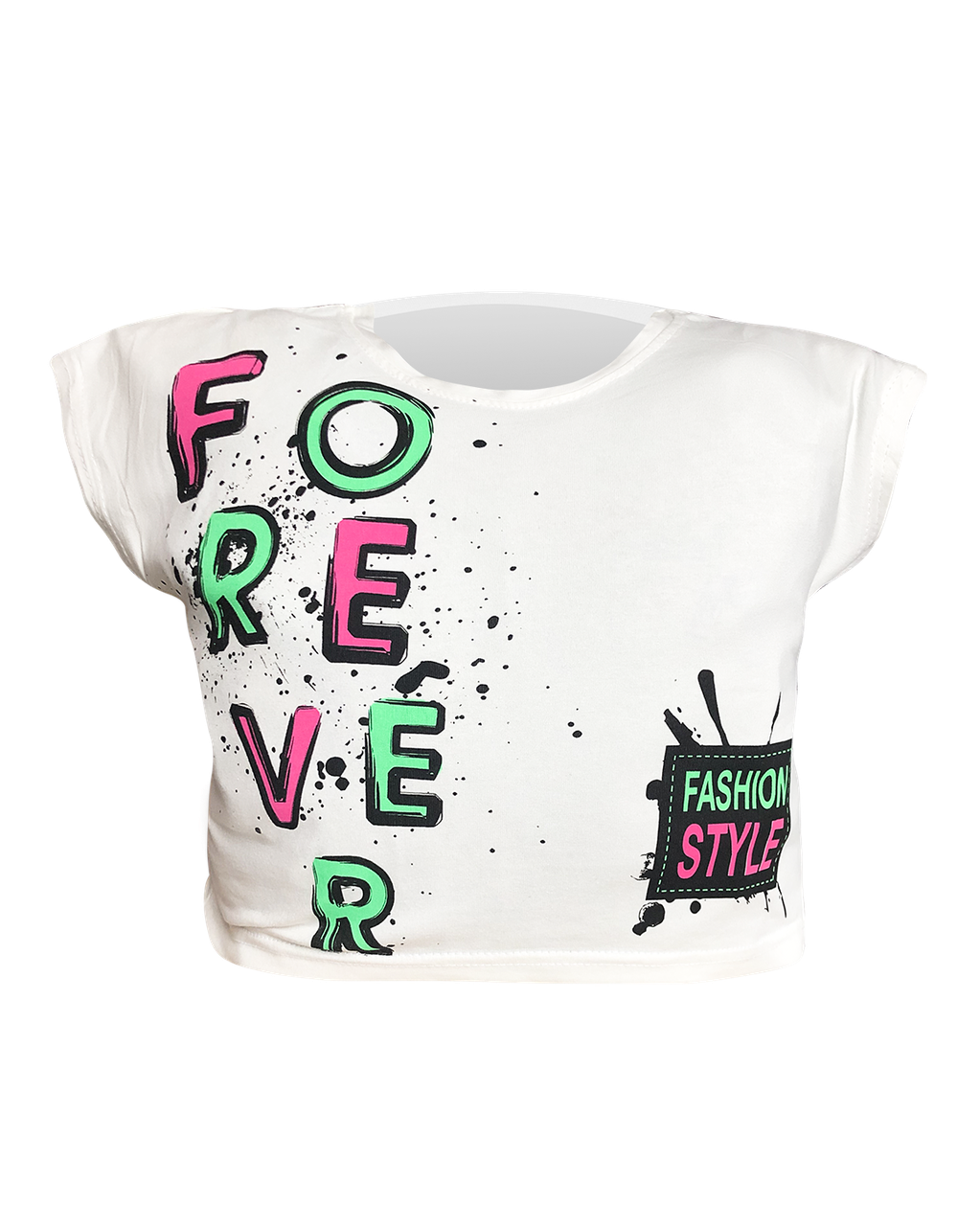 

Футболка-топ для девочки Foreve белый, 152