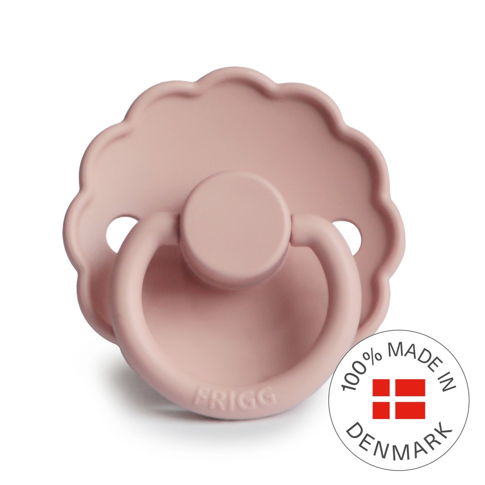 

Пустышка FRIGG Daisy Silicone Blush 0-6 мес.