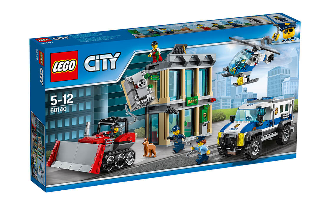 

Конструктор LEGO Пограбування на бульдозері 561 деталей (60140)