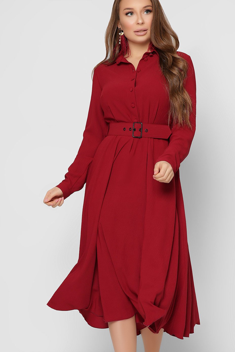 

Платье KP-10318-16 Pretty Woman S марсала