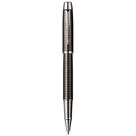 

Ручка роллер Parker IM Premium Dark Gun Metal Chiselled RB в подар.уп. PXMAS19 20 422Db19