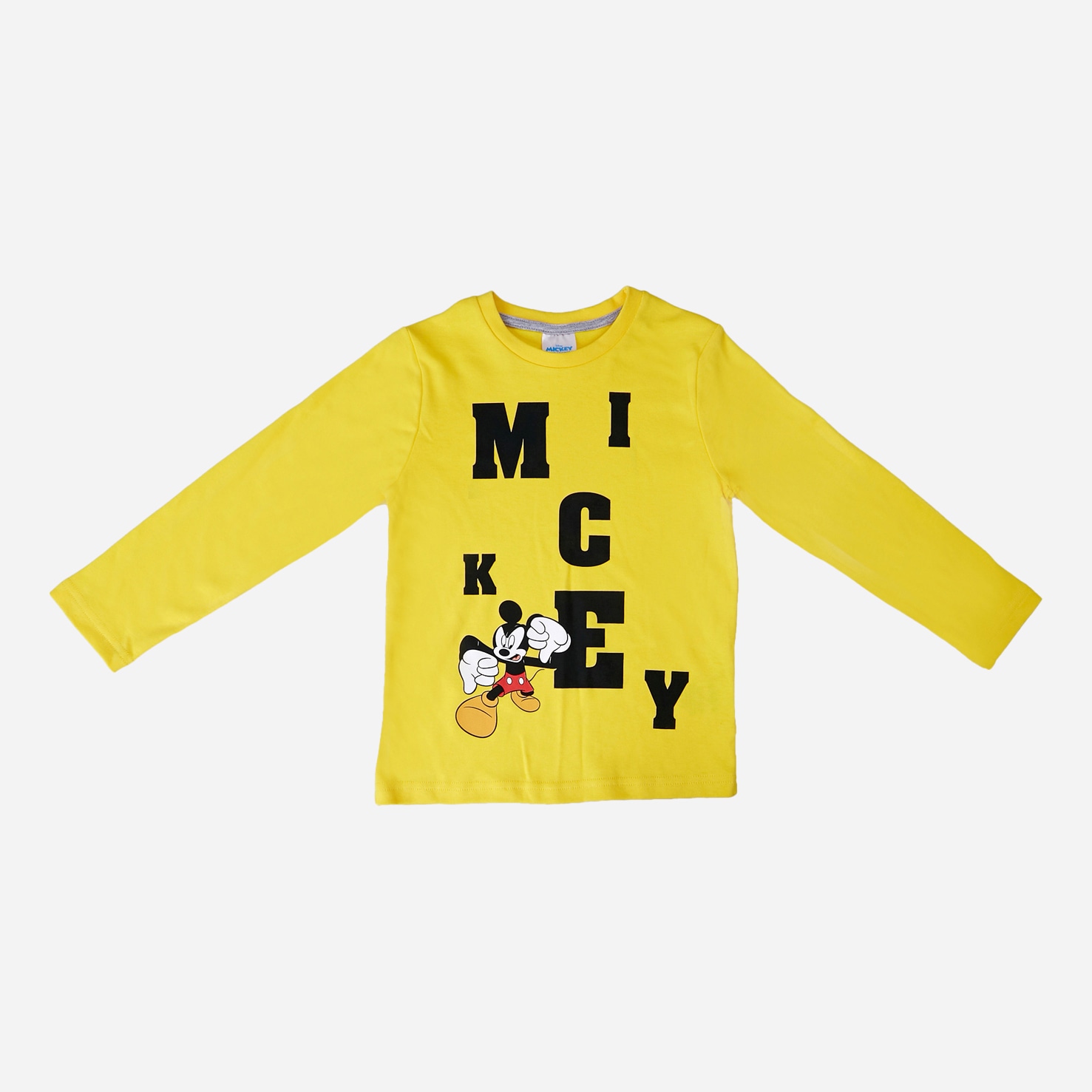 

Футболка с длинным рукавом Disney Микки Маус MC18357 122 см Желтая