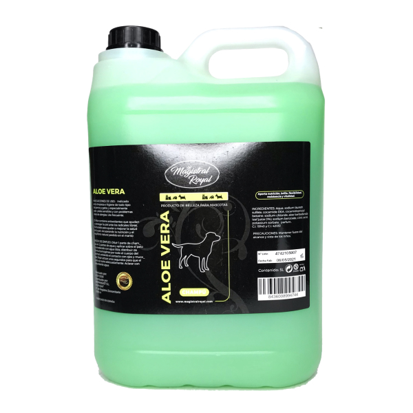 

Универсальный шампунь для животных Magistral Royal Aloe Vera, 5 л (MR-ALOE-5000)