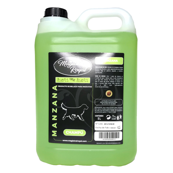 

Шампунь глубокая очистка для животных Magistral Royal Manzana, 5 л (MR-MANZANA-5000)