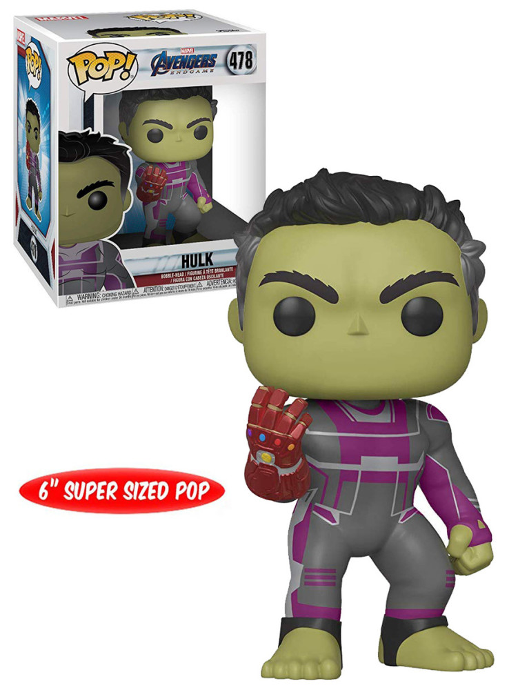 

Funko POP Hulk with Gauntlet 6"