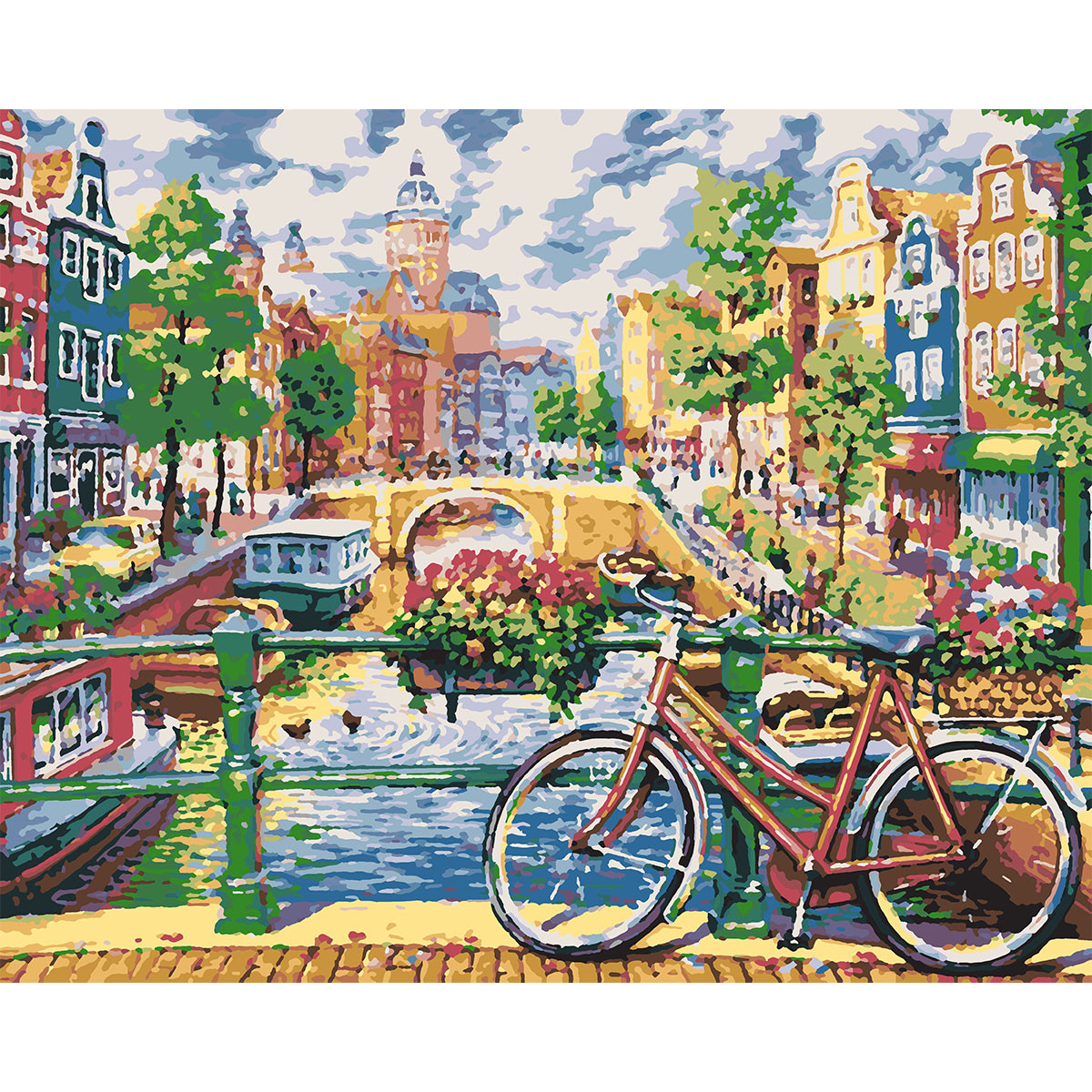 

Картина по номерам Чарующий Амстердам 40*50 см. Santi (953817)
