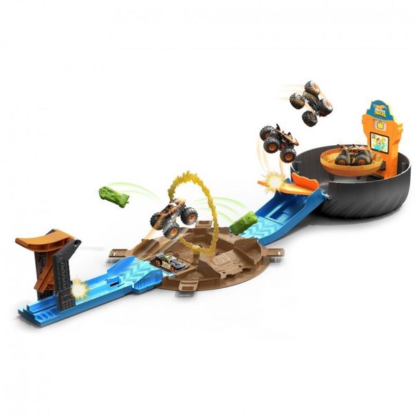 

Игровой набор "Трюки в шине" серии "Monster Trucks" Hot Wheels