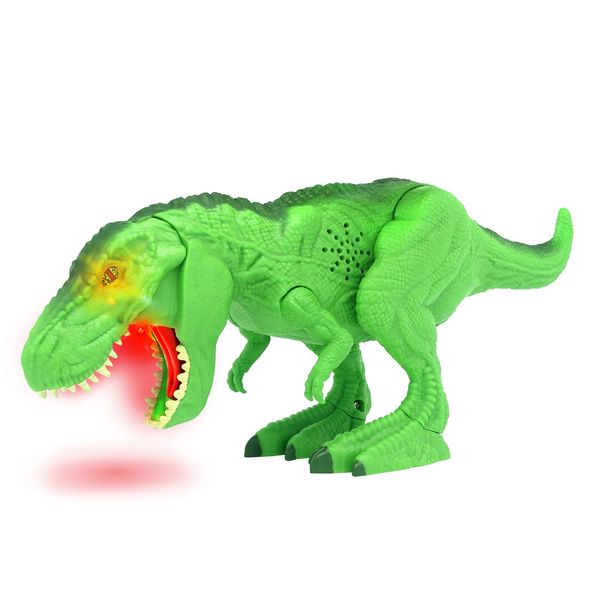 

Игрушка Могучий Мегазавр T-Rex рычащий и кусающий 30 см. (80086-2)