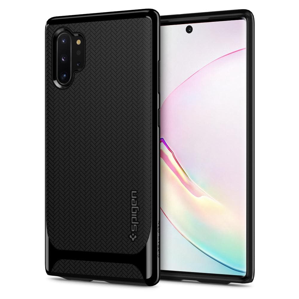 

Чехол противоударный Spigen Neo Hybrid для Samsung Galaxy Note 10 Plus (6.8") Jet Black