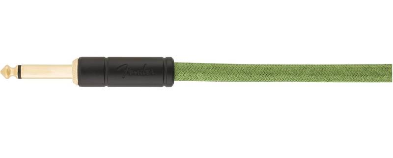 

Инструментальный кабель готовый FENDER 18.6' ANGLED FESTIVAL INSTRUMENT CABLE PURE HEMP GREEN 104306