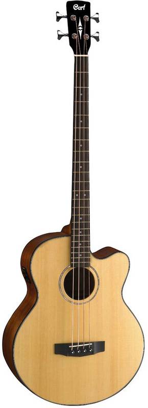 

Акустическая бас-гитара CORT AB850F NAT w/bag 81610