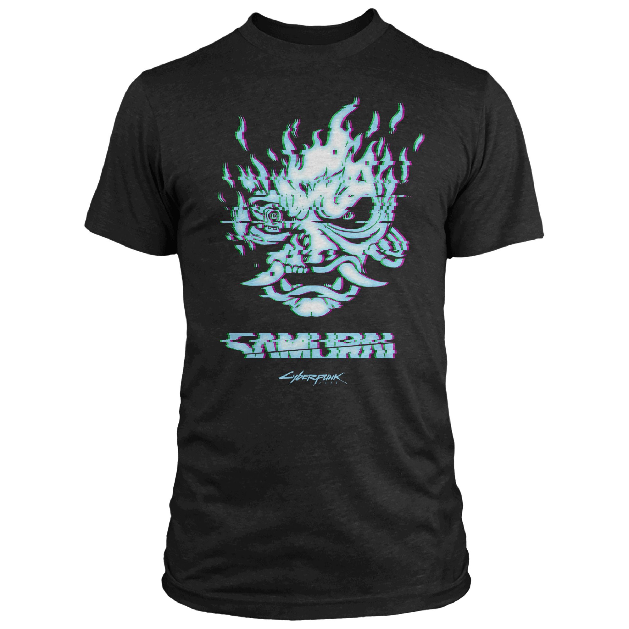 

Футболка JINX Cyberpunk 2077 - Glitch Samurai Premium Tee Black, M