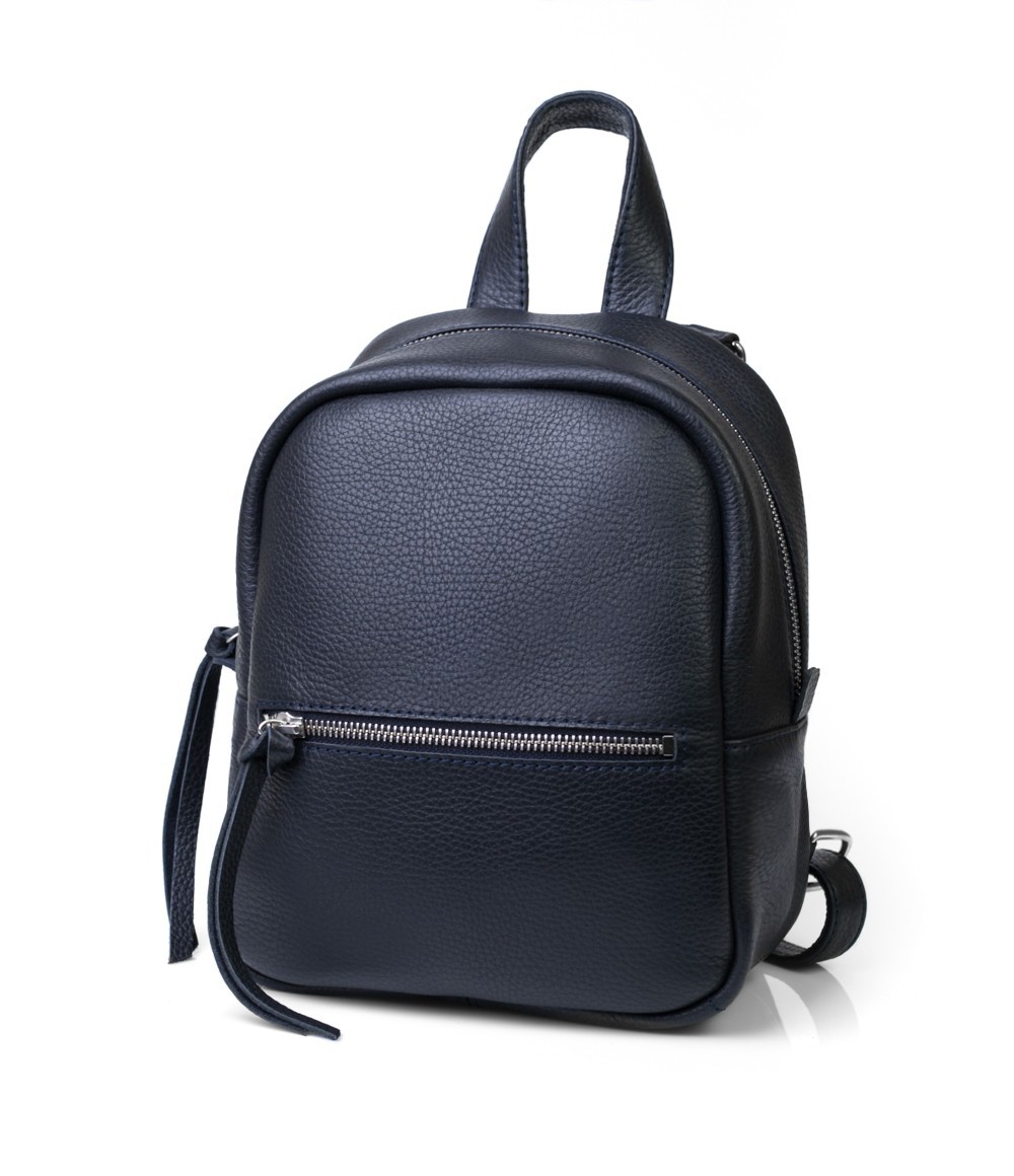 

Рюкзак кожаный Intent Minimal mini С069 синий (С069-4)