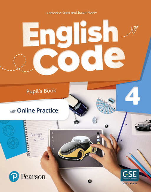 

English Code 4 Pupil's book with Online Practice - Susan House - 9781292352336