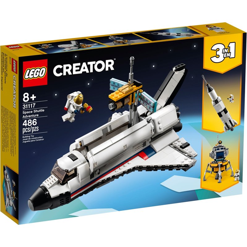 

Конструктор LEGO CREATOR Приключения на космическом шаттле 31117