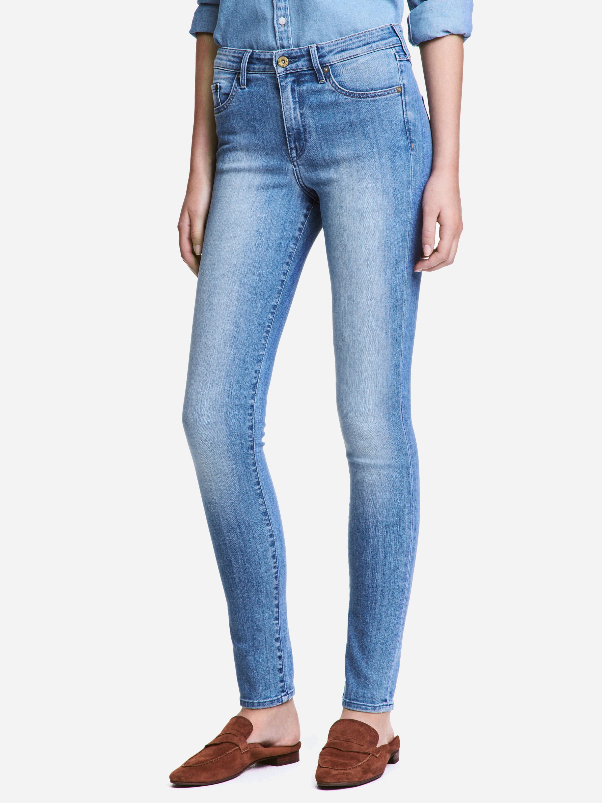 

Джинсы H&M XAZ127038NZPO 26/32 Светло-синие