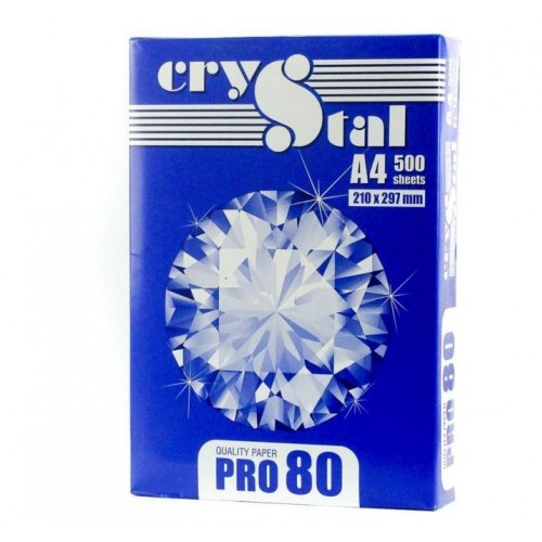 

Бумага офисная Crystal Pro А4 80 г/м2 500 листов (16.3791/5)