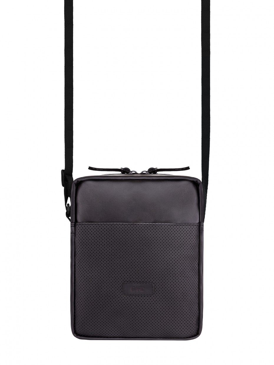 

Сумка через плечо GARD MINI eco-leather PERFORATION 4/19 черный 1490