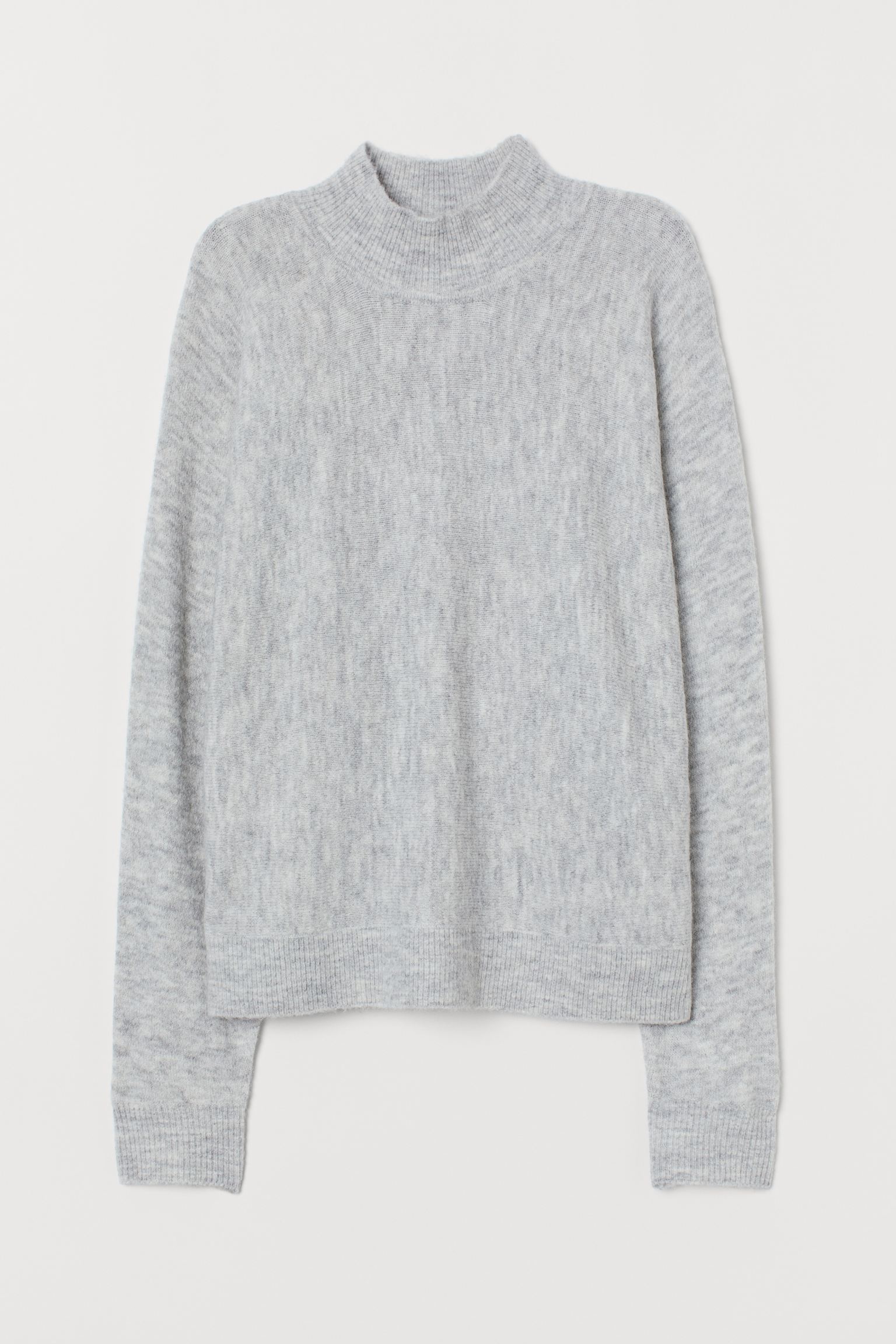 

Джемпер H&M XS светло серый меланж 9107632800