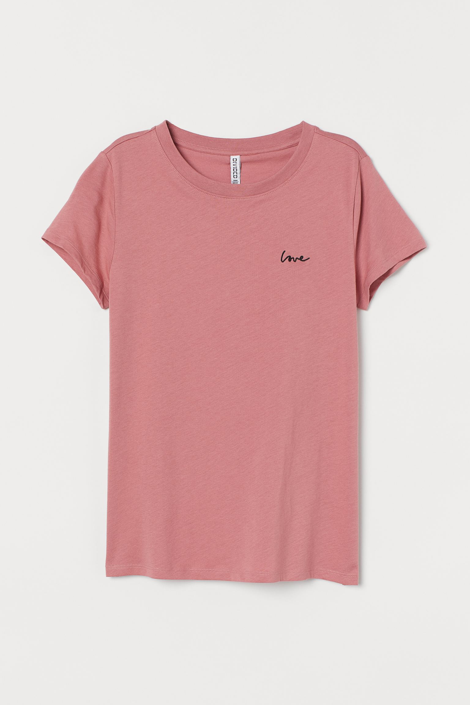 

Футболка H&M  розовый 18117174909, Футболка H&M XXS розовый 18117174909