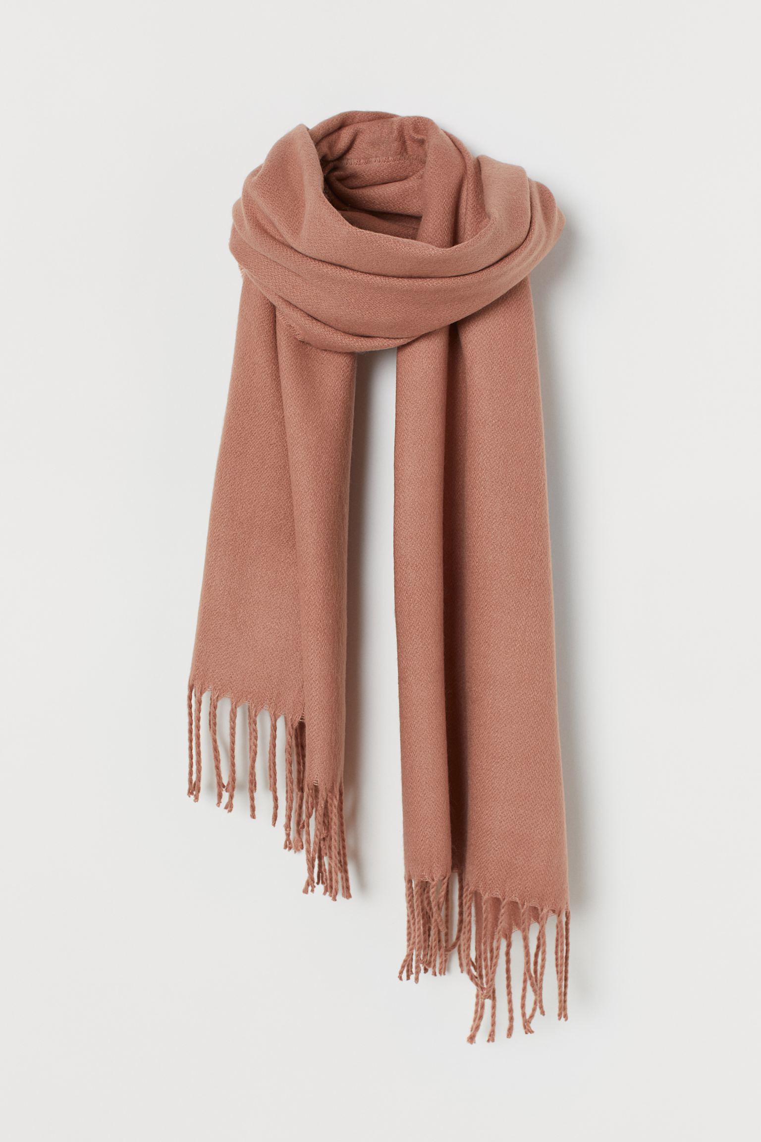 

Шарф H&M 180x50см пудровый 19107579032