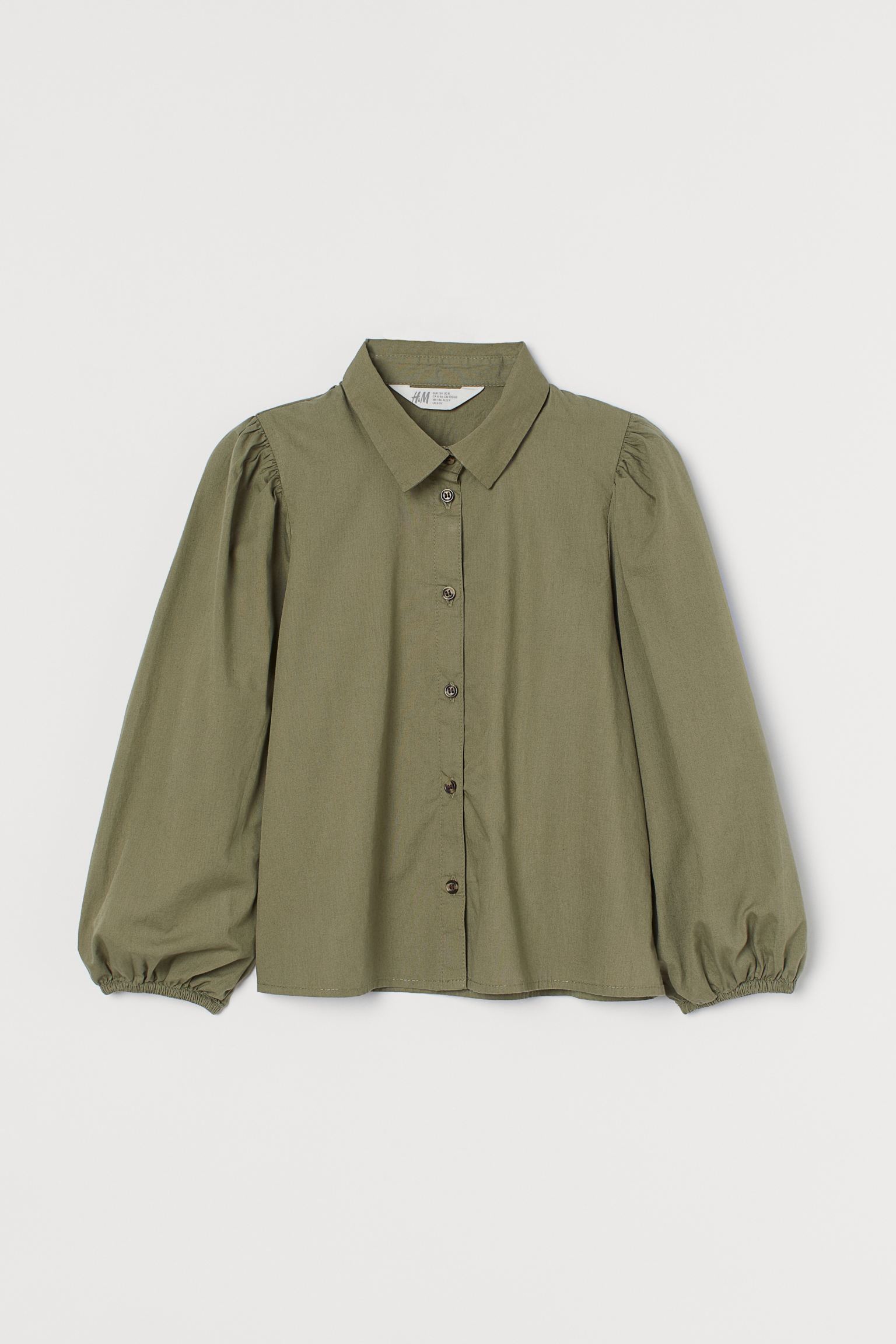 

Блуза H&M 158см хаки 21109255422