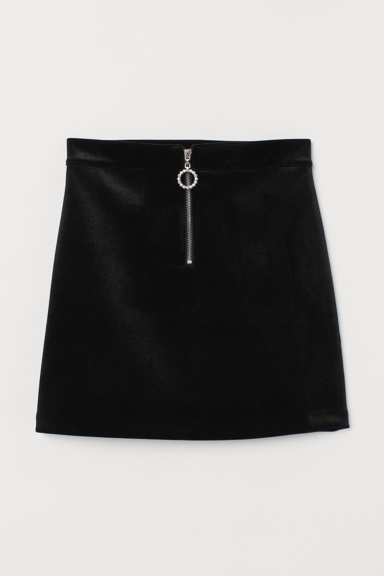 

Юбка H&M  черный 12068068500, Юбка H&M XS черный 12068068500