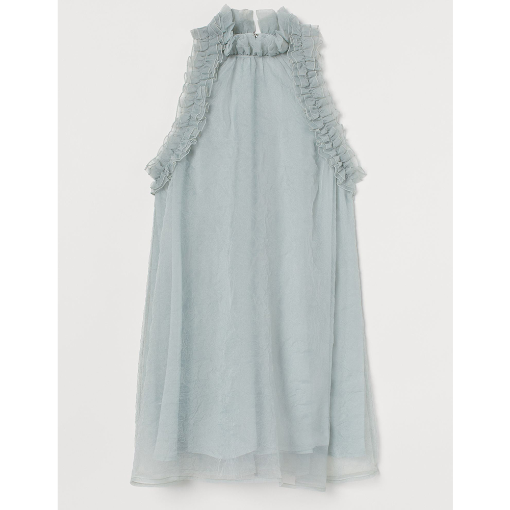 

Платье-трапеция с оборками H&M 48
