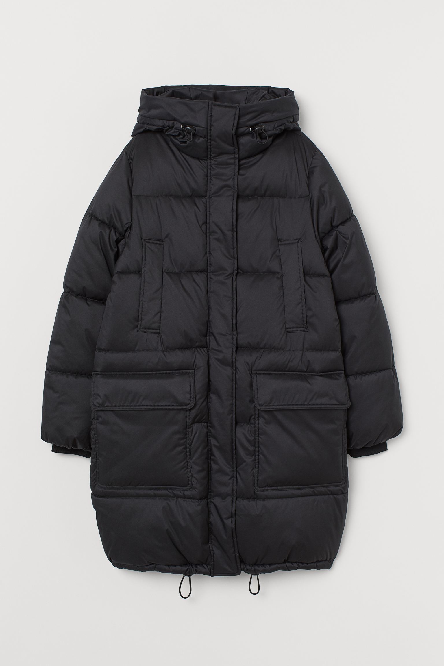 

Куртка H&M M черный 1048973582