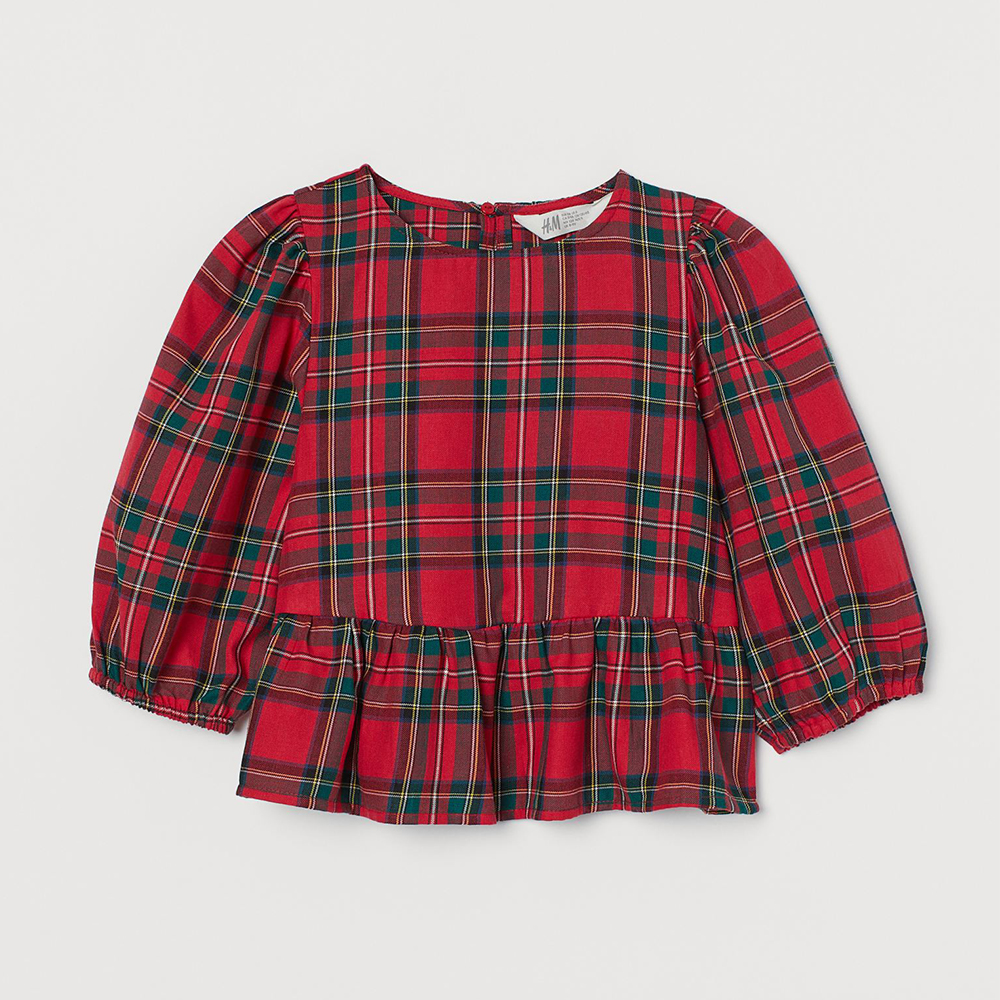 

Детский топ с баской H&M 8-9 лет (9017238)