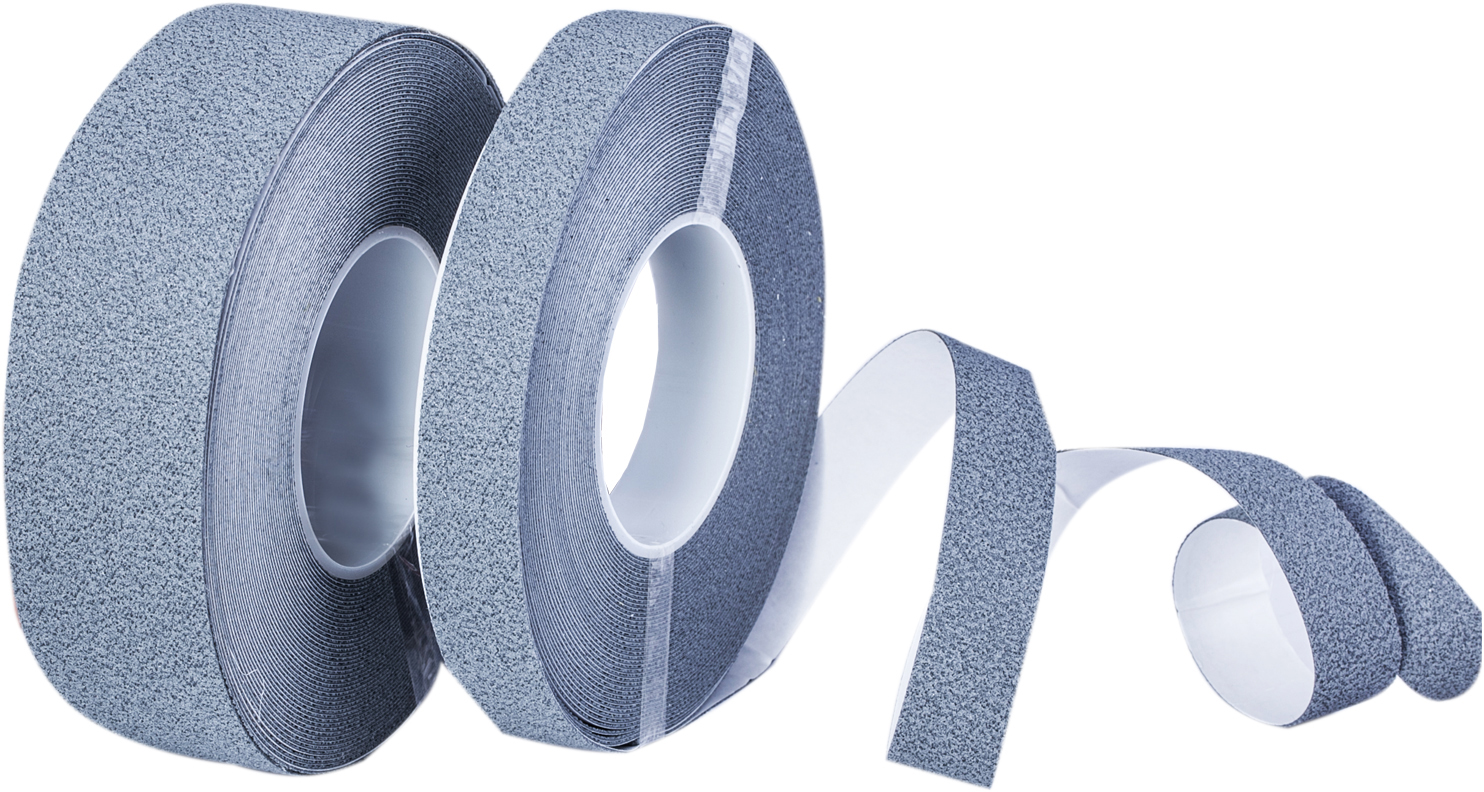 

Антискользящая лента Heskins Cushion Grip Safety-Grip для влажных помещений 25 мм х 5 м Серая (H3408S25/5)