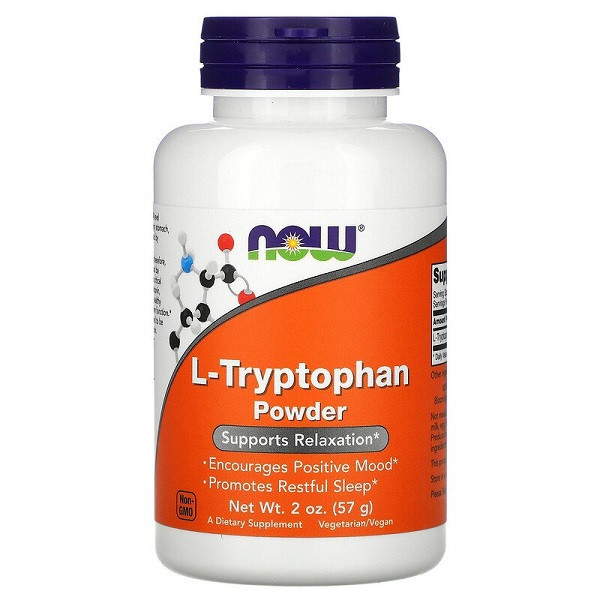 

Аминокислоты NOW L-Tryptophan Powder Foods 57 грамм