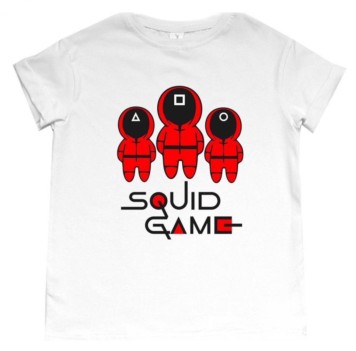 

Футболка Игра в Кальмара Squid game детская белая 1 158 р