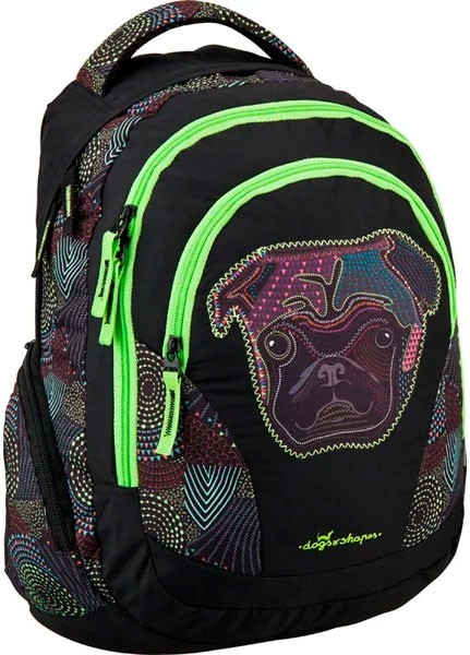 

Рюкзак Beauty Мопс 360 г 43×30×15 см 25 л черный (K16-957L-1)