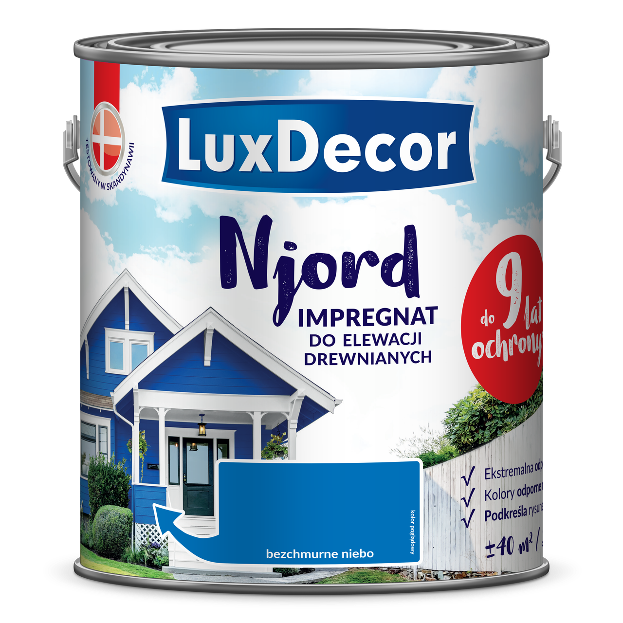 

NJORD ИМПРЕГНАТ ДЛЯ ДЕРЕВЯННЫХ ФАСАДОВ. LUXDECOR 5, Исландская долина