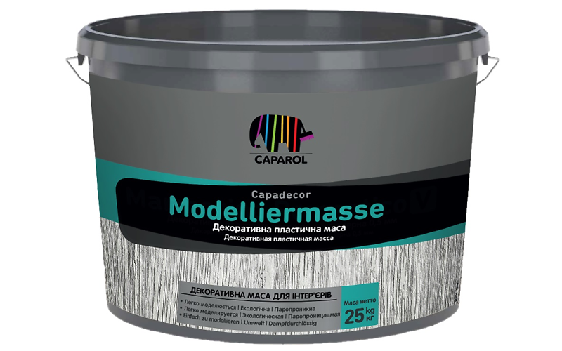 

Пластичная масса для структурных покрытий Modelliermasse
