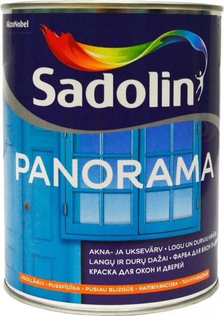

Краска Sadolin Panorama белая 1 л арт 51-006