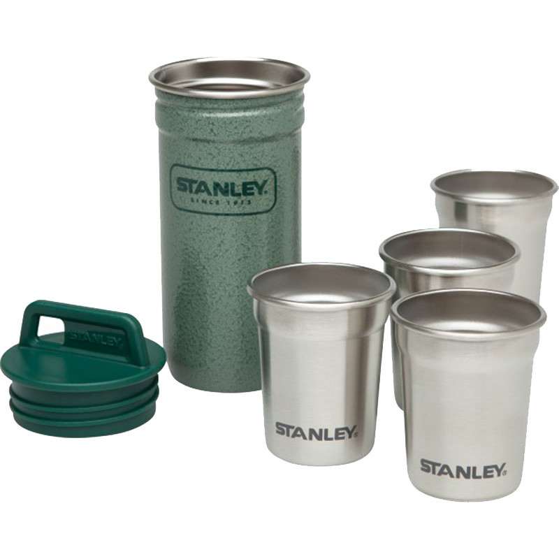 

Набор Stanley Adventure Combo (футляр-фляга (0,59л) + 4 рюмки), зеленый
