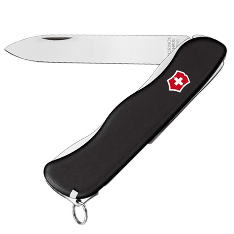 

Нож складной, мультитул Victorinox Sentinel (111мм, 4 функций), черный 0.8413.3