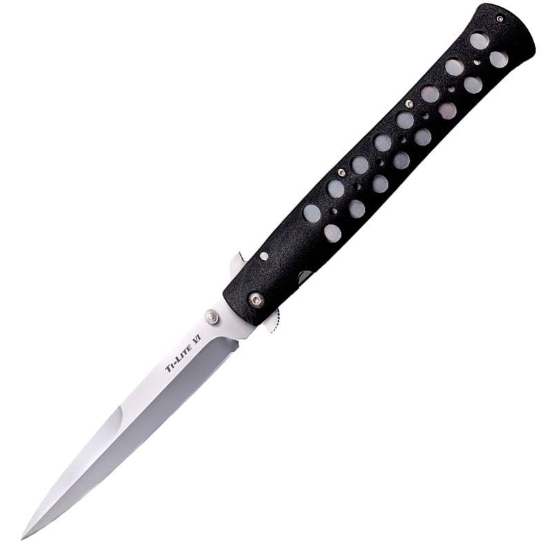 

Нож складной Cold Steel Ti-Lite 6 (длина: 330мм, лезвие: 152мм), черный